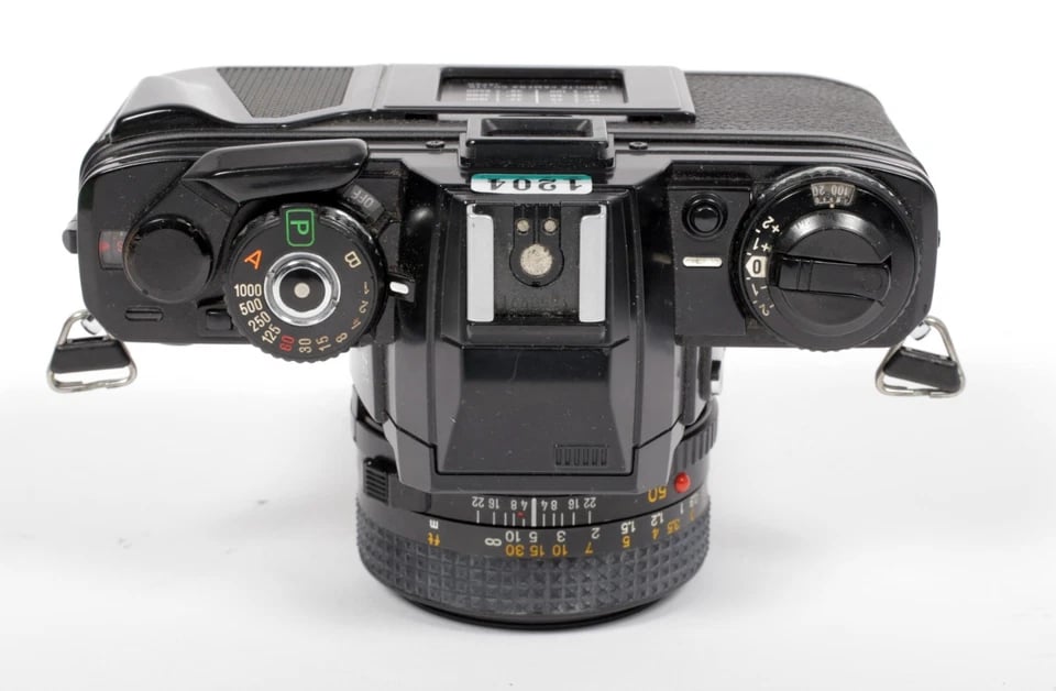 Minolta X-700 35mm SLR Film Camera + MD 50mm F1.7 lens #1204 6